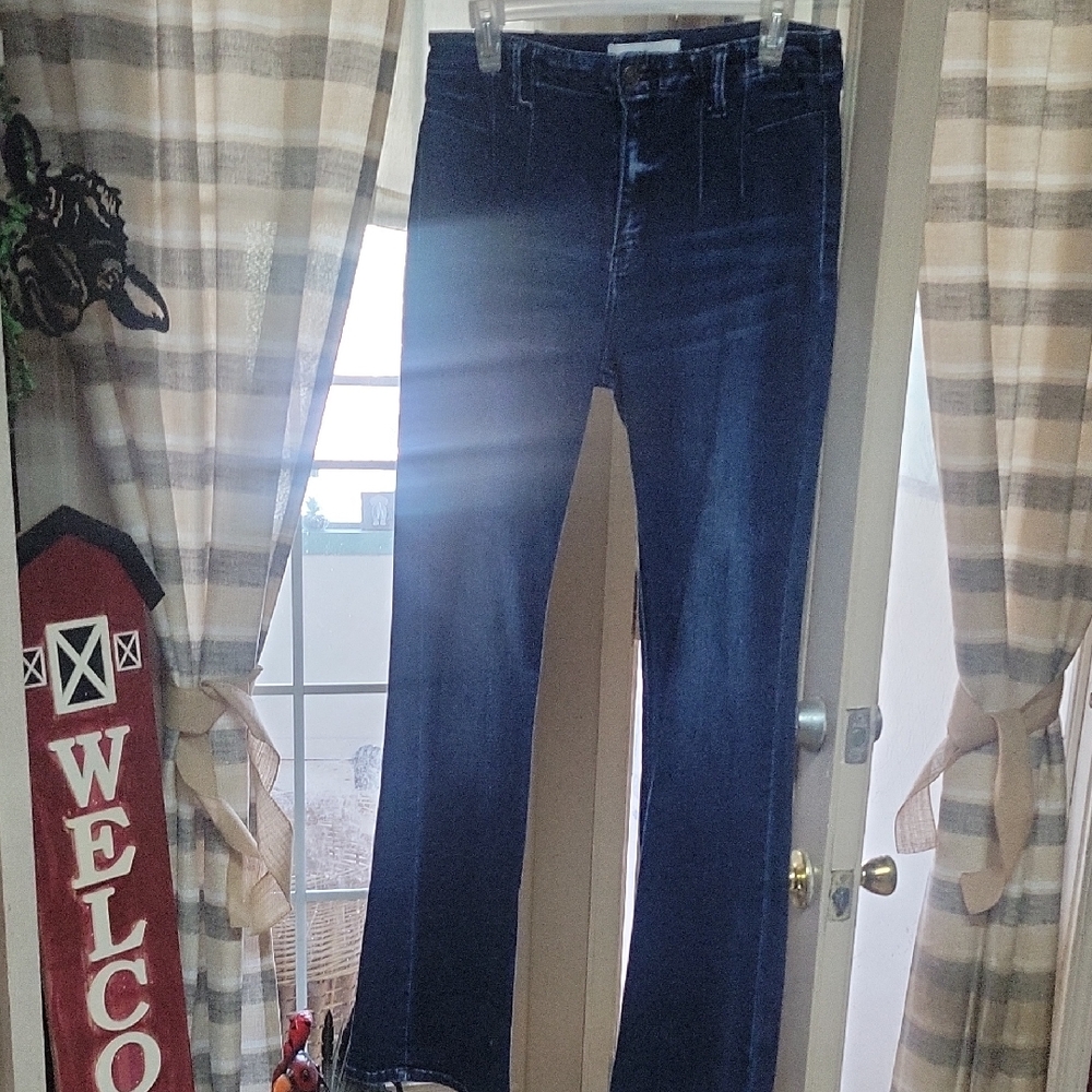 KanCan Dark Blue Flare Jeans